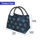 thumbnail image 2 of Fotbe Dandelions Bolsa Térmica Portátil con Estampado, Bolsa de Entrega de Alimentos Aislada, Bolsa Reutilizable de Gran Capacidad para Comidas y Supermercado, 2 of 6
