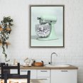 thumbnail image 3 of Stupell Industries Contemporary Disco Kitchen Mixer over Green Brown Floating Frame Canvas Art, 25 x 31, by LISH Creative, 3 of 8