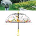thumbnail image 2 of Clear Bubble Dome Umbrella with Sturdy Frame and Comfortable Handle for Rain Protection and Visibility, 2 of 3