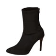 thumbnail image 2 of Lepsheexh Women's Ankle Boots Womens Fashion Pointed Toe Design Thin High Heel Elegant Slim Fitting Short Ankle Boots For Daily Styling, 2 of 9