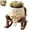 Coffee, variant on Cutie Potsy Rocking Plant Pot, with Drainage Hole, Rocking Chair Planter, Hanging Basket for Indoor Plants, Cute Smiley Head Face Design