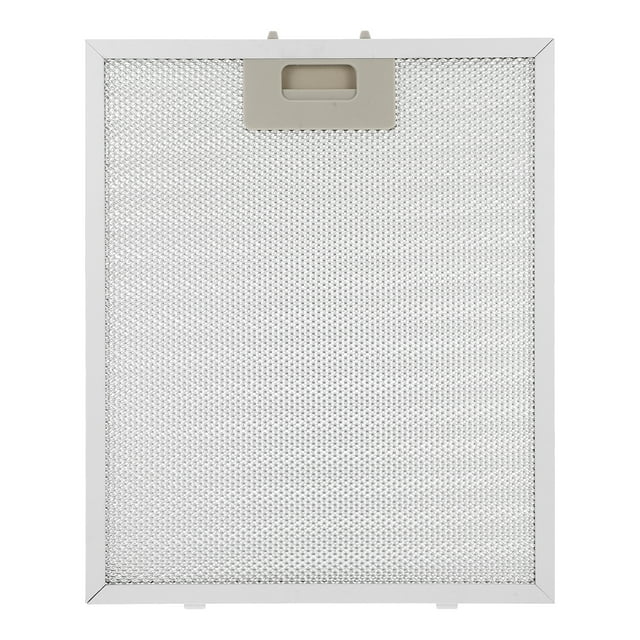 Miangastore Range Hood Vent Filter Net Rectangle Grease Filter Metal Mesh Accessory Rectangle Range Hood Filter Net Kitchen Range Hood Metal Part