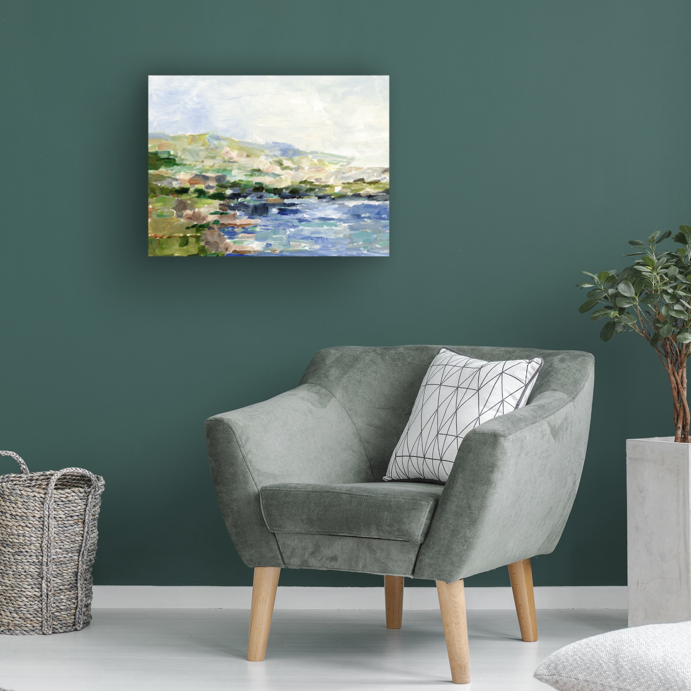 Ethan Harper 'Summer Cove I' Canvas Art