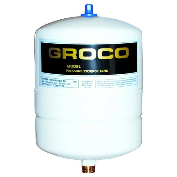 13" Bronze and Black Outdoor Maritime Groco Pressure Storage Tank Gallon Drawdown