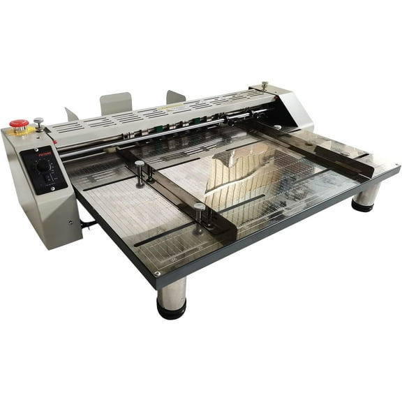 25" Electric Paper Creasing Machine Cards Scorer Perforator