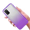 thumbnail image 4 of Samsung Galaxy A72 5G Case With Built-in Screen Protector, Rosebono Hybrid Gradient Transparent Soft TPU Clear Skin Cover 360 Protection Case For Samsung Galaxy A72 5G (Purple), 4 of 5