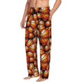 thumbnail image 6 of Salouo Vintage Basketball Print Pajama Pants for Men, Lounge Pants Elastic Waistband Casual Men's sleepwear Loungewear Sleep Pajama Pant -Large, 6 of 7
