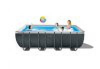 Intex 18ft X 9ft X 52in Ultra XTR Frame Rectangular Pool Set with Sand Filter Pump