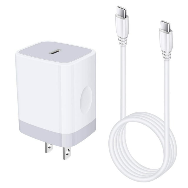 Cargador de pared USB C Pukiou 20W para Samsung Galaxy S25/S24 FE
