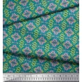 thumbnail image 3 of Soimoi Cotton Cambric Fabric Aztec Geometric Printed Fabric 1 Yard 56 Inch Wide, 3 of 3