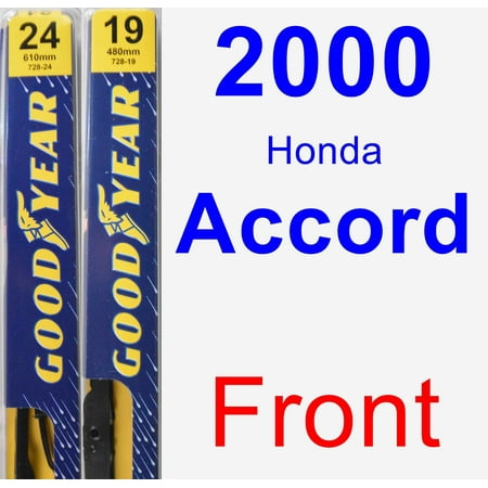 2000 Honda Accord Wiper Blade Set/Kit (Front) (2 Blades) -