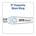 thumbnail image 3 of 1 PK,Avery Heavy-Duty Non Stick View Binder with DuraHinge and Slant Rings, 3 Rings, 3" Capacity, 11 x 8.5, White, 2/Pack (79791), 3 of 3
