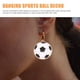 thumbnail image 5 of KAKOWELY 20 colgantes con forma de pelota deportiva, bonitos dijes para hacer tus propios pendientes., 5 of 5