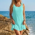 thumbnail image 4 of Iyufng Swimsuit Coverup for Women Bikini Cover Up Dresses Adjustable Ties Beach Dress, 4 of 7