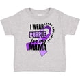 thumbnail image 3 of Inktastic I Wear Purple for My Mama Lupus Awareness Boys or Girls Toddler T-Shirt, 3 of 5