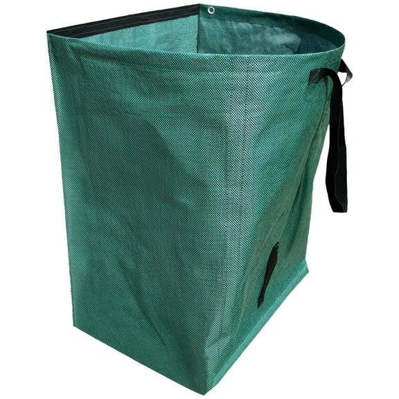 Heavy Duty Reusable Leaf Bags, Large Capacity Garden Waste Collection Bag with Handles, Collapsible Design for Yard Work, Long-Lasting PP Material, Ideal for Leaves, Grass Clippings, and Debris