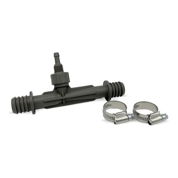 Inyector Venturi de Ozono Plunge Crafters de PVC con espiga de 3/4"