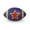 Red Star, variant on Crocodile Creek Football for Kids Ages 3 and Up - Inflatable Ball for Flag Football Games and Outdoor Sports - Made from Rubber - Space Explorer - 9-inch Length