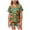 Green, variant on Leey-World Toddler Girls Halloween Pajamas Kids Satin Pajama Sets Classic Button Down 2pcs Sleepwear Pjs for Girls Relaxed Home Wear