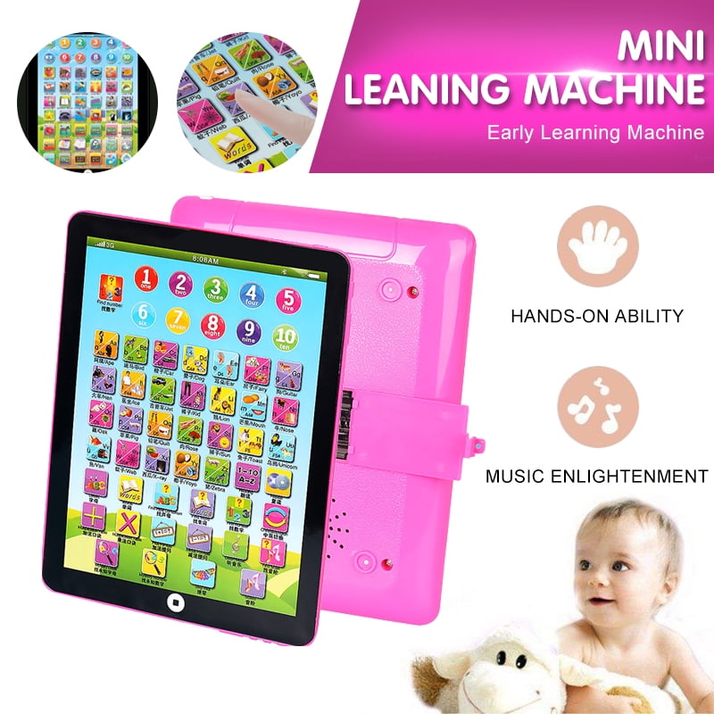 Baby Tablet Educational Toys Girls Toy For 1 2 Year Old Toddler Learning English