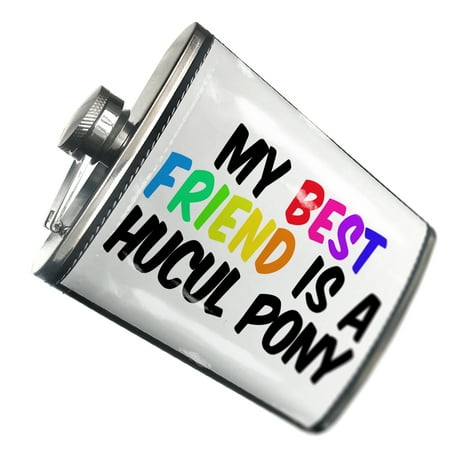 

NEONBLOND Flask My best Friend a Hucul Pony Horse