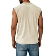 thumbnail image 3 of 250th Anniversary USA Tank Tops Men Plus Size Casual Sleeveless Red White and Blue Print Shirts Crew Neck Independence Day Celebration Party 4th of July Patriotic Tees, 2XL, 3 of 3