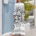 thumbnail image 3 of Vestido largo El Sonido de la Naturaleza en Movimiento Ropa de mujer vestido de lujo vestido de verano mujer 2024 Ropa de mujer, 3 of 4