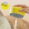 thumbnail image 3 of BESTSKY Cat Brush,Multi-Function Fur Detangler Dog Brush,Soothing Massage Cat Stuff,Green, 3 of 5