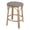 Orange, variant on Butler Specialty Company Ballito 24 in. Seat Height Oval Rattan Counter Stool - Orange and Brown