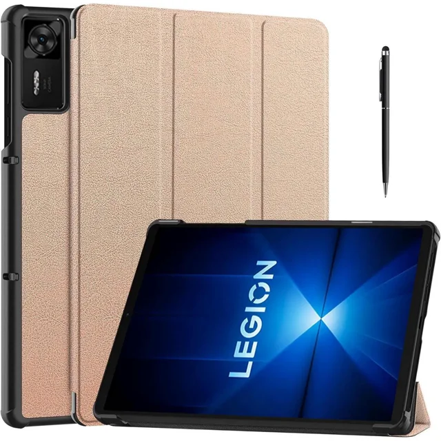 Étui pour Lenovo Legion Y700 4e Gén. 8,8 Po 2025 To322FC, Couverture Intelligente Mince, Étui Rigide Légère de Protection avec Support Multi-Angle, Stylet Universel