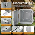 thumbnail image 3 of Boîte Électrique Extérieure IP67 Boîte de Distribution Étanche Extérieure Charnière Extérieure Boîte de Puissance Extérieure Étanche Boîte de Jonction, 3 of 5