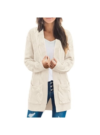 Ladies 2024 tan cardigans