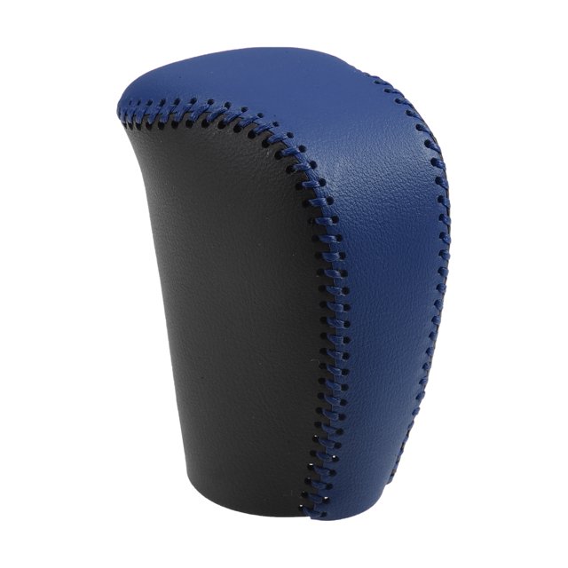 Cubierta del pomo de cambio de marcha para Honda Civic 10ª generación 2016 2017 2018 2019 2020 negro con costuras azules