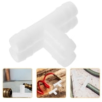 MERRYHAPY 4-Pack Three-Way Drain Hose Connector for Air Conditioning Units, Leak Prevention, 3.34 x 1.97 x 0.47 inches