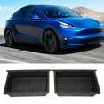 thumbnail image 3 of Under  Storage Box, Wear Proof Under  Tray Space Saving 2 Pcs  for Model Y, 3 of 8