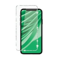 onn Tempered Glass Screen Protector with Glitter Frame for iPhone 11 / iPhone XR