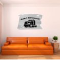 thumbnail image 2 of Yeah I Drive Truck Truck Trucker Heavy Duty Silhouette Vinyl Design Wall Art Sticker Designs Vinyl Stickers For Home House Walls Rooms Windows Bedroom Decoration Size (20x20 inch), 2 of 3