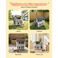 thumbnail image 6 of VEVOR Insulated Cat House, 2-Story Wooden Cat Shelter, Foam Insulation, Feral Kitty Shelter with Balcony, Waterproof Cats Condos for Indoor & Outdoor 1-3 Cats in Winter 33 x 29.5 x 32 in, 6 of 9