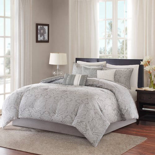 Details about   Mk Collection 5pc Modern Bedspread DayBed Solid Embossed Charcoal/Silver New 