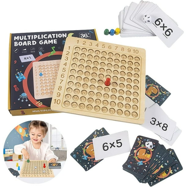 Juguetes Montessori Matemáticas Para Niños 3-5 Años - Bloques Números Aprender Sumar Y Restar - Regalo Educativo