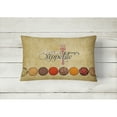 thumbnail image 2 of Carolines Treasures SB3089PW1216 Bon Appetite and Spices   Canvas Fabric Decorative Pillow  12H x16W multicolor, 2 of 3