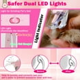 thumbnail image 4 of Oazouf Electric Dog Cat Nail Clippers Trimmer with LED Light Durable Grinder for Large Medium Small Dogs Cats Pets, Pink, 4 of 11