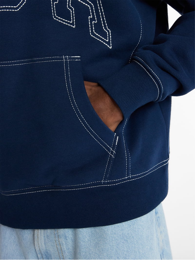 No Boundaries USA Hoodie with Embroidery, Men's XS-4XLT - Walmart.com