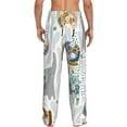 thumbnail image 3 of Junzan Men'S Pajama Pants Cute Colorful Animal Sleepwear Pants Pj Bottoms Drawstring And Pockets, 3 of 9