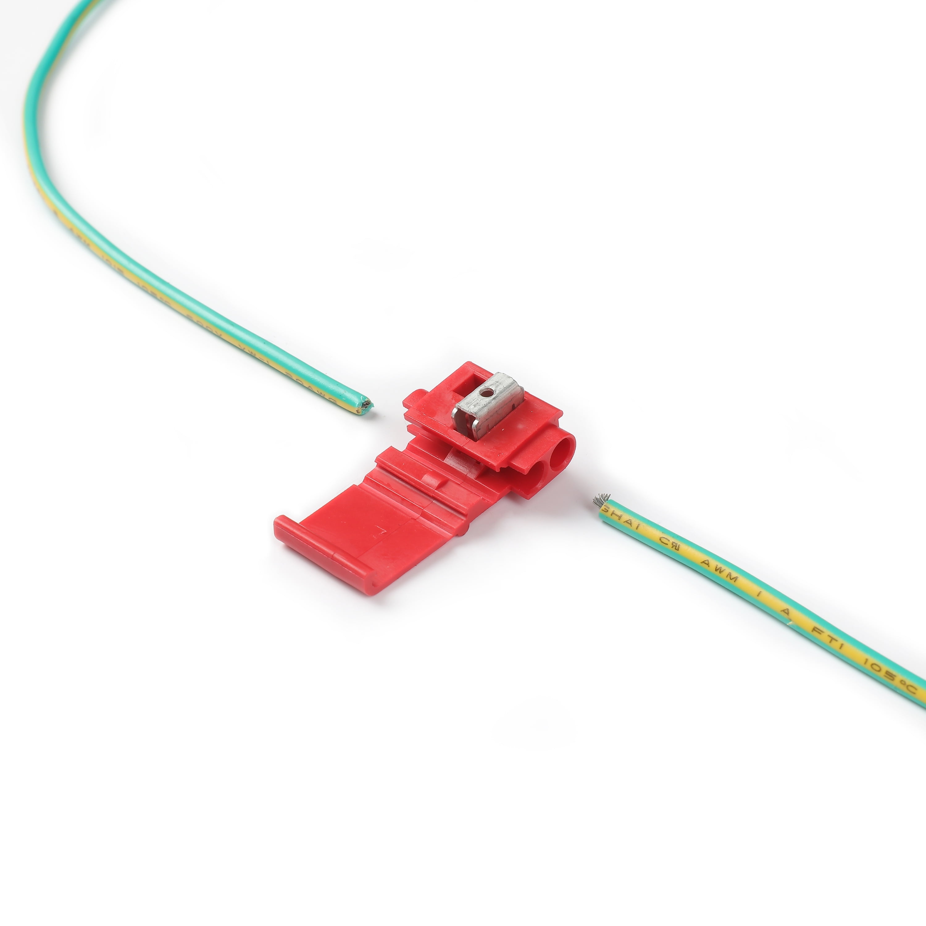 (2 pack) Ever Start Auto Electrical 4-Piece Quick Connectors, Red, Fits Car or Truck 22-16 Gauge Wire, Model 5104