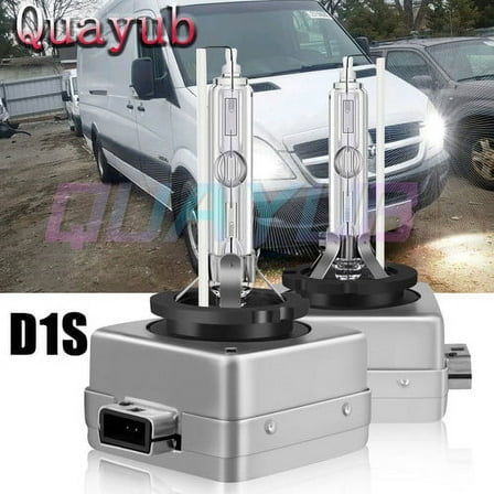 D1S HID Headlight Bulbs 35W White 6000k Bright For Dodge Sprinter 2500 2007-2009 Low Beam