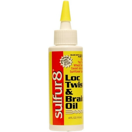 Sulfur8 Loc, Twist & Braid Oil, 4 oz (Best Oil For Braids)