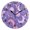 Black, variant on Bright Pastel Moons Pattern Wall Clock 10in Round Artistic Oil Painting Home Decor Desk Table Clock