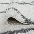 thumbnail image 6 of Bliss Rugs Transitional Diamond 7'10'' x 10'2'' White and Gray Polypropylene Indoor Area Rug, 7'10'' x 10'2'', 6 of 10