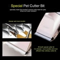 thumbnail image 5 of "Dog Clippers for Grooming, 12V Pet Hair Clipper, Professional Heavy Duty Pet Grooming Clipper Corded Dog Trimmer for Thick Coats with Guard Combs Brush for Dogs Cats ", 5 of 6